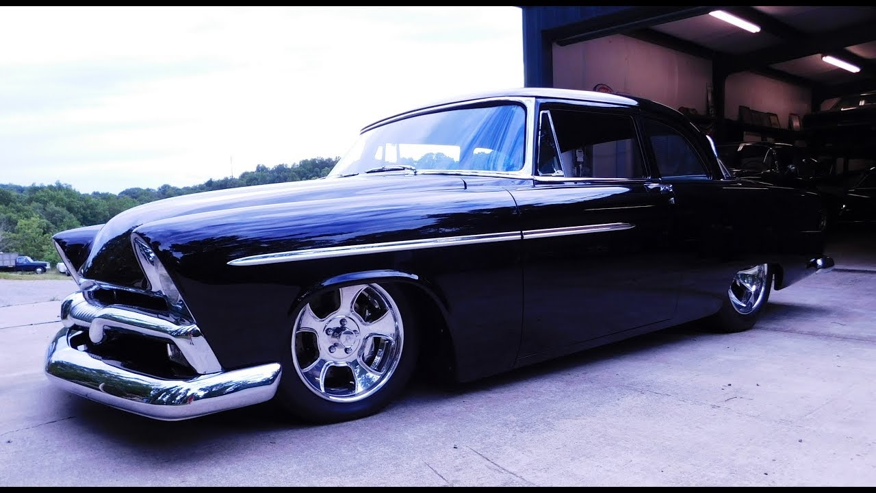 1955 Plymouth Savoy Alloway's Hot Rod Shop Pro Auto Custom Interiors by