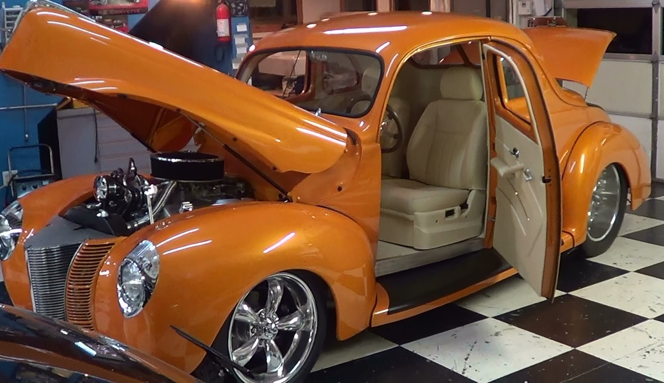 1940 Ford Street Rod Pro Auto Custom Interiors Scottiedtv