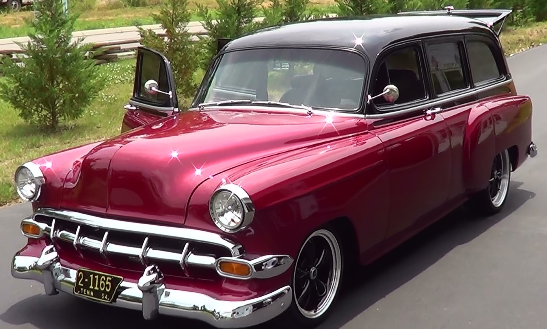 1954 Chevrolet Station Wagon Street Rod.