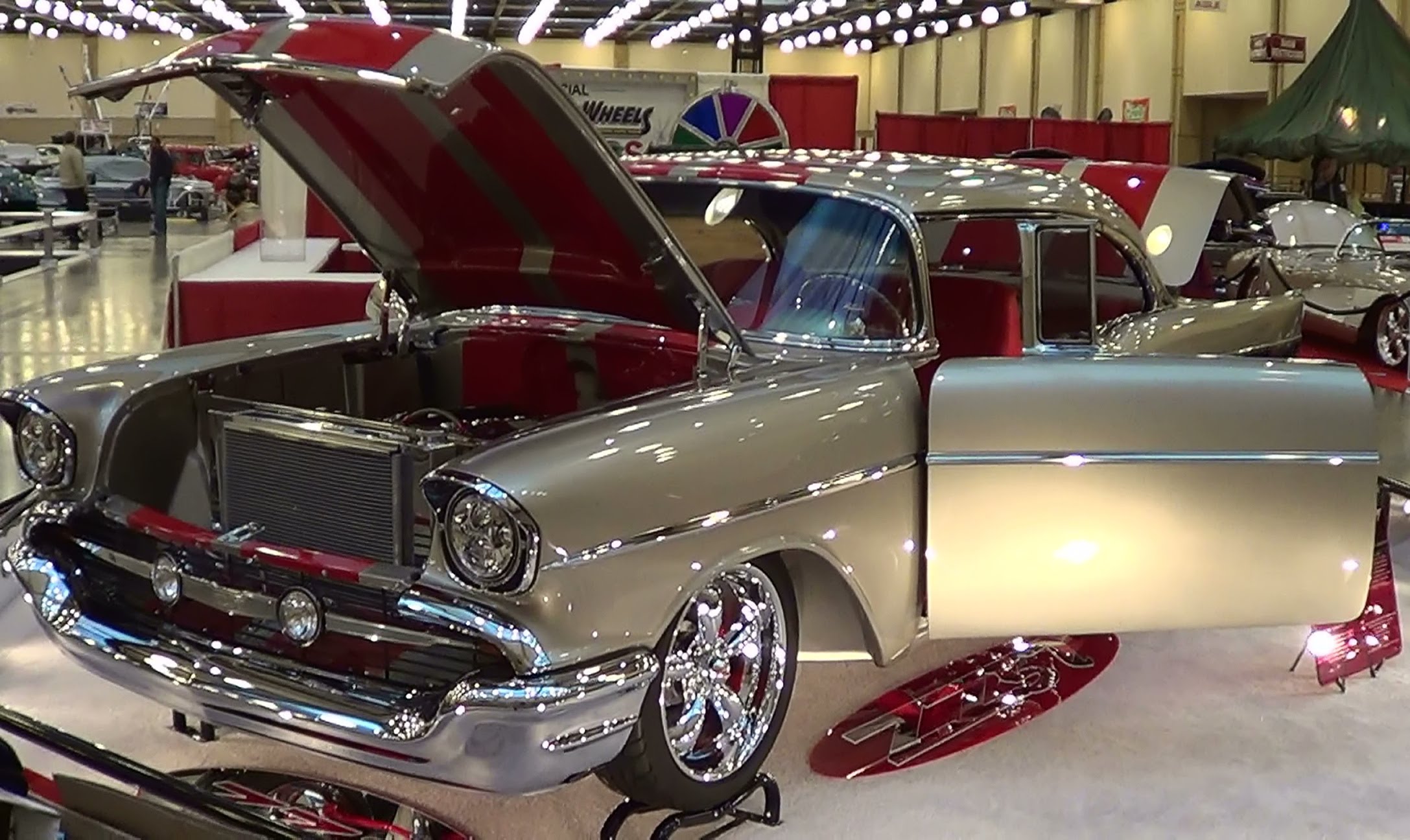 1957 Chevrolet Street Rod 1st Show - ScottieDTV - Coolest Cars On The Web