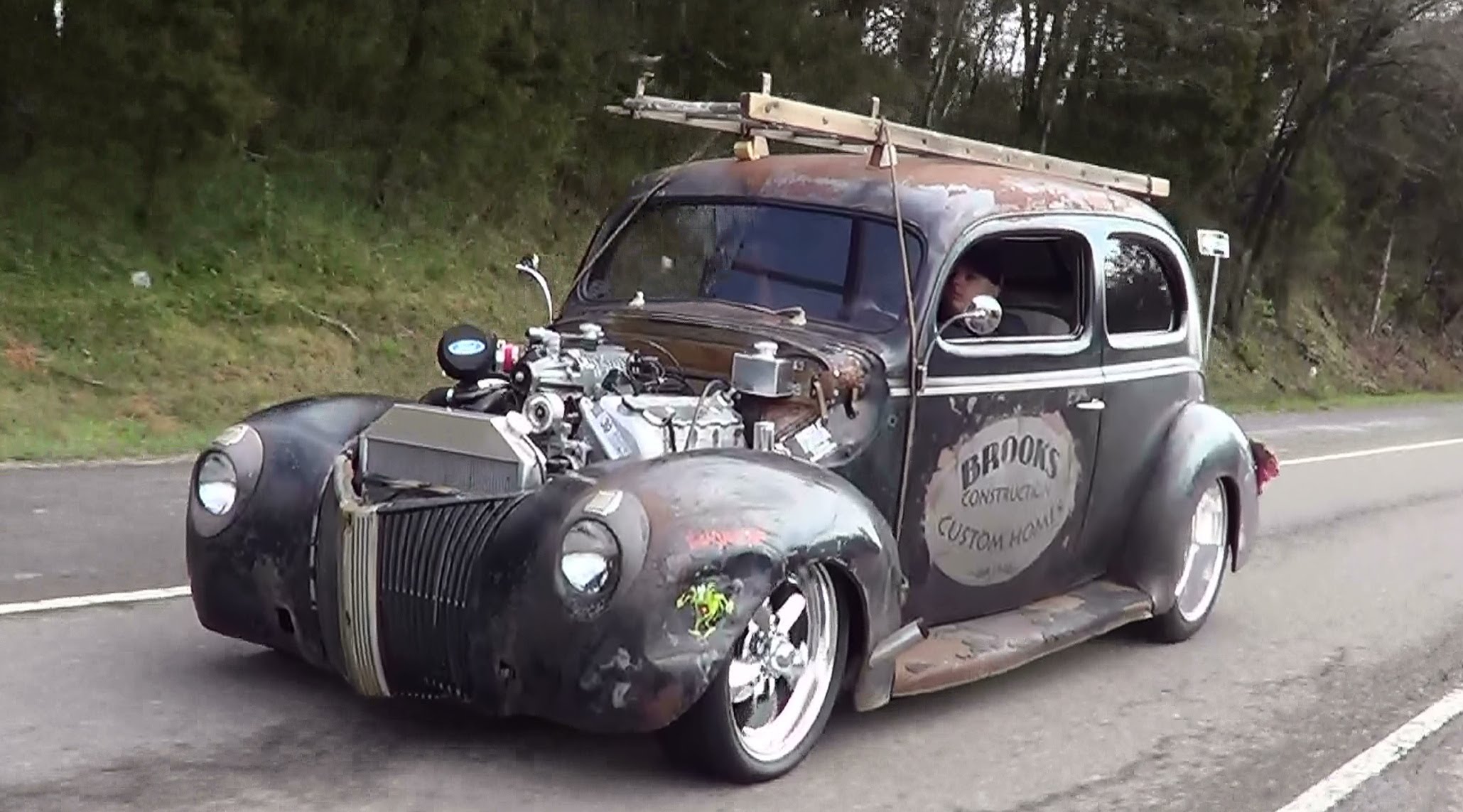 Hot Rod Cars Rides ScottieDTV - 40 Ford Traditional Hot Rod Ride Along