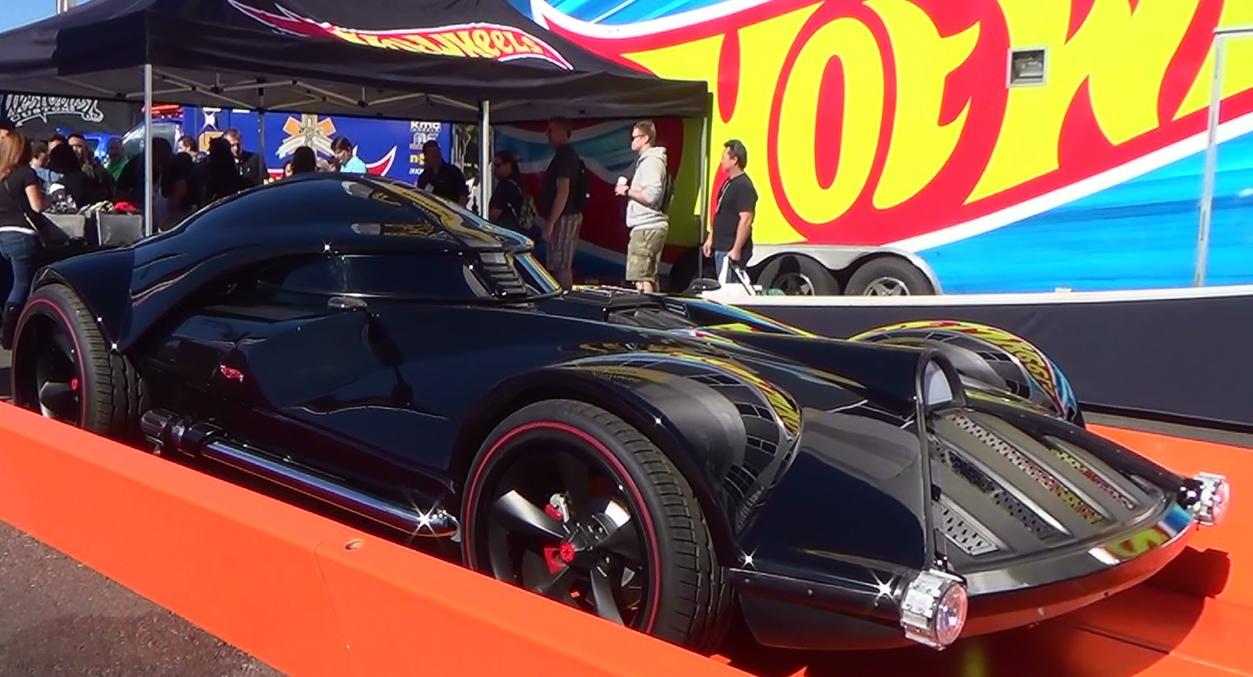 hot wheels star wars darth vader rc car
