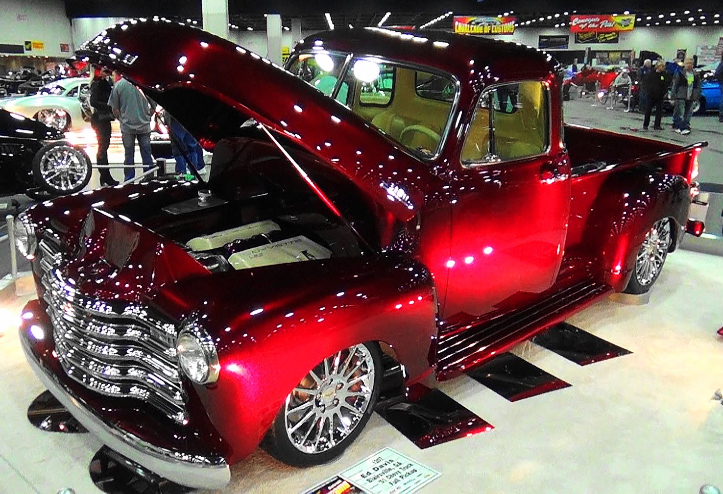 1951 Chevrolet 3100 Custom Pickup 2016 Detroit Autorama - ScottieDTV