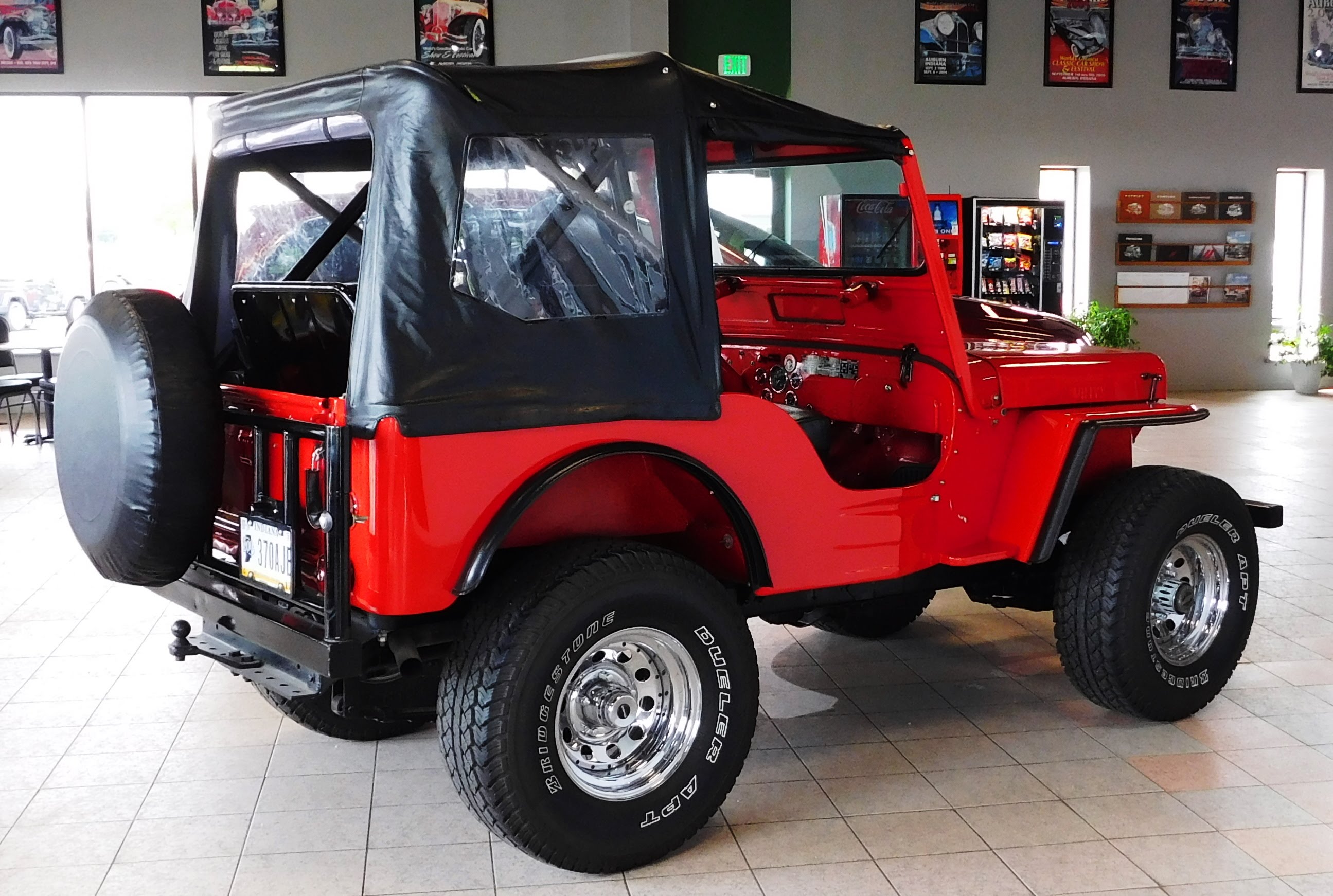 ScottieDTV Coolest Cars On The 1948 Jeep CJ3A Auburn Dodge Jeep