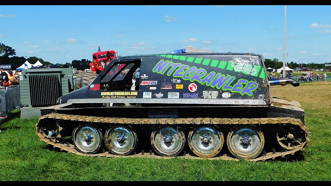 ScottieDTV Coolest Cars On The  Tracked Car Crusher “NITECRAWLER