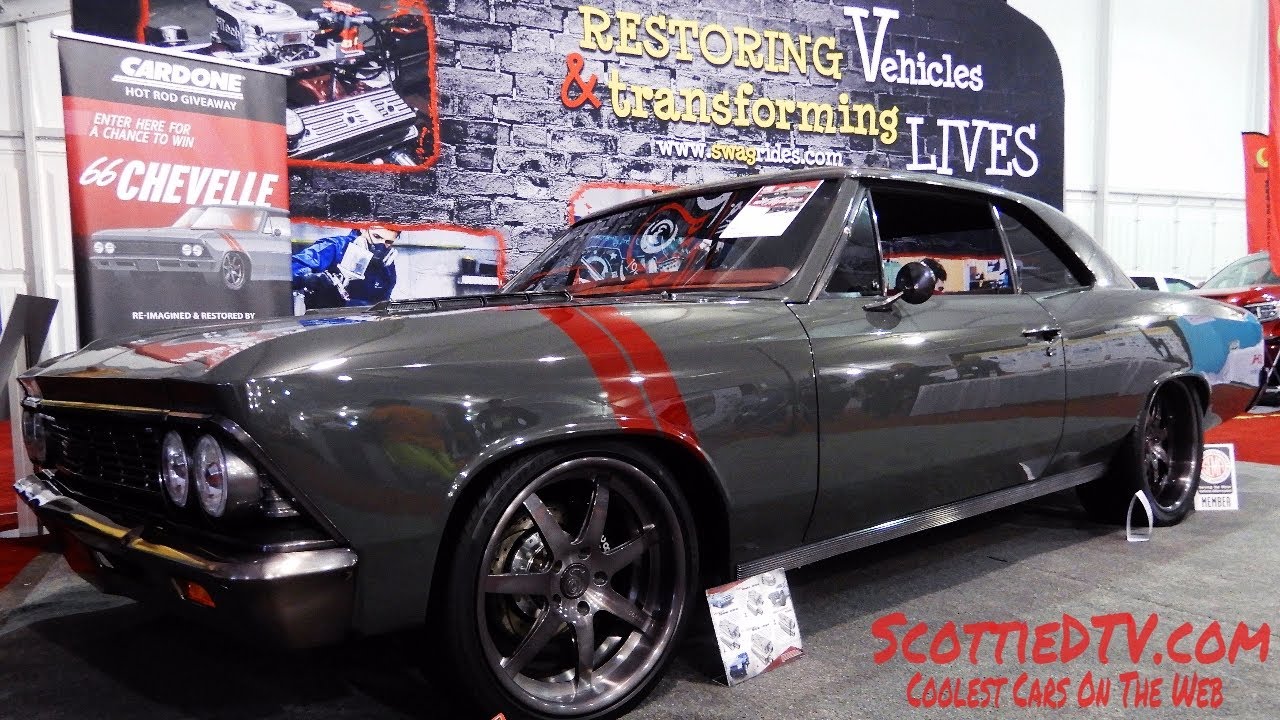 ScottieDTV Coolest Cars On The  1966 Chevrolet Chevelle “Dual Fuel