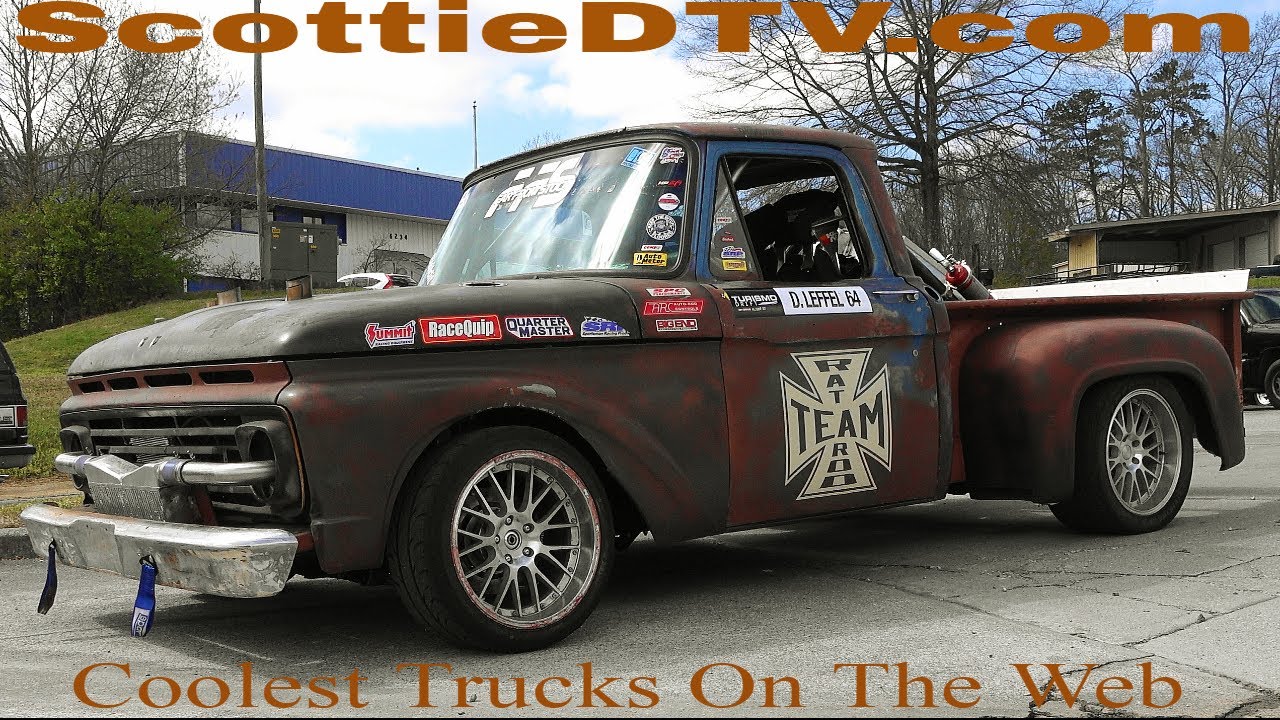 ScottieDTV Coolest Cars On The  1964 Ford F100 Pickup Drift Truck