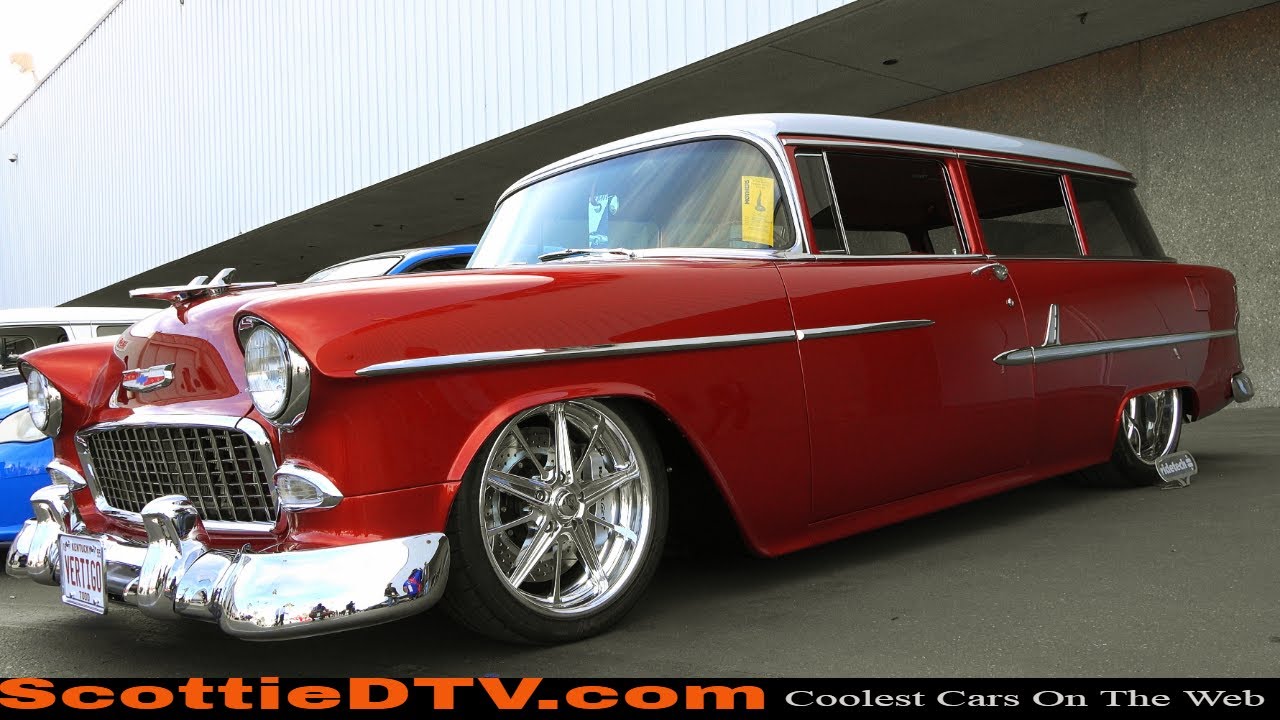 ScottieDTV Coolest Cars On The  1955 Chevrolet Handyman Wagon