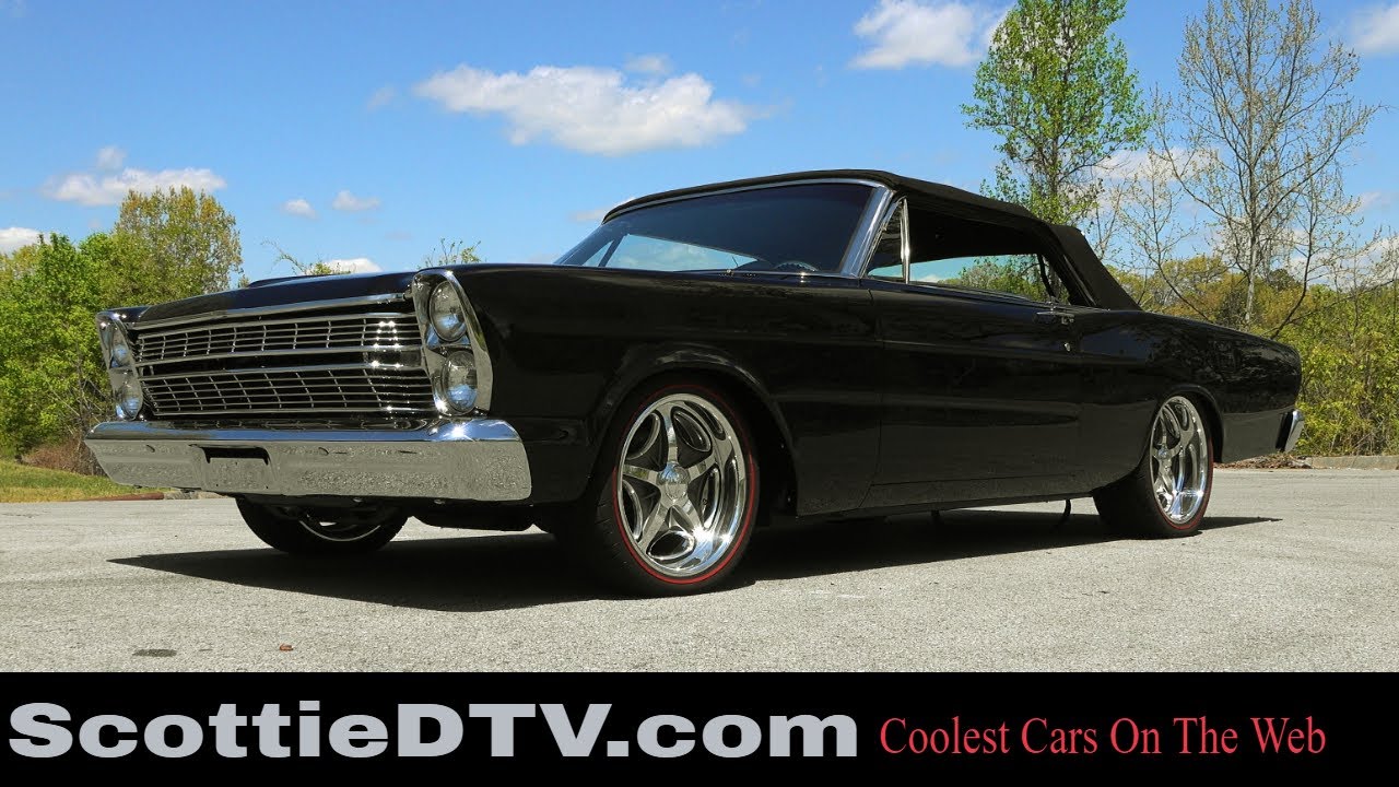 ScottieDTV Coolest Cars On The  1966 Ford Galaxie 500 Convertible