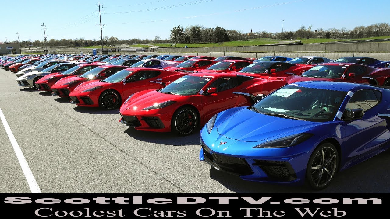 2021 Chevrolet Corvette C8 Parking Lot Full ScottieDTV