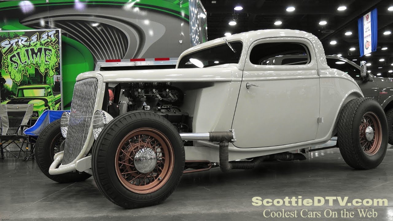 ScottieDTV Coolest Cars On The  1934 Ford Street Rod Nichols Paint