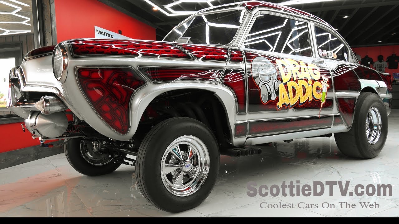 ScottieDTV Coolest Cars On The  1951 Henry J “Drag Addict” Gasser
