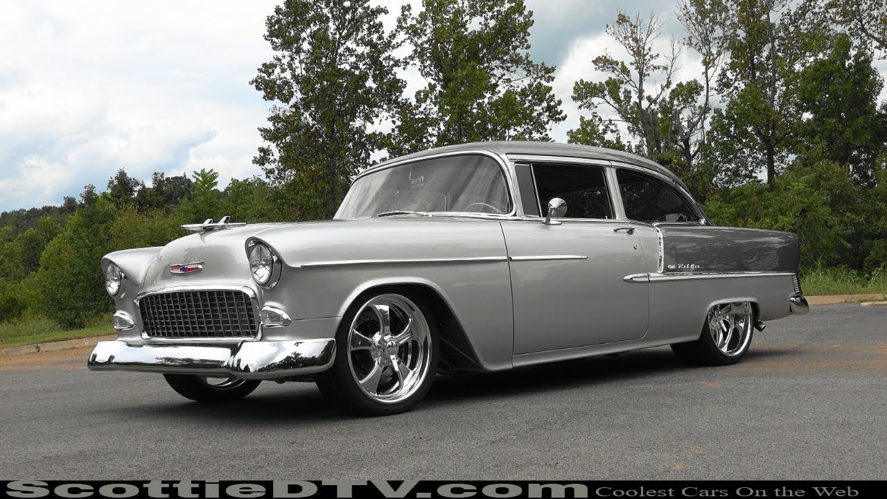 ScottieDTV Coolest Cars On The  1955 Chevrolet Bel Air Pro Touring